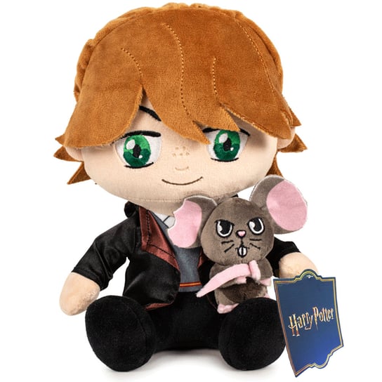 Harry Potter Maskotka 26 cm Ron Weasley i Szczur Parszywek Oryginalny Plusz Inna marka