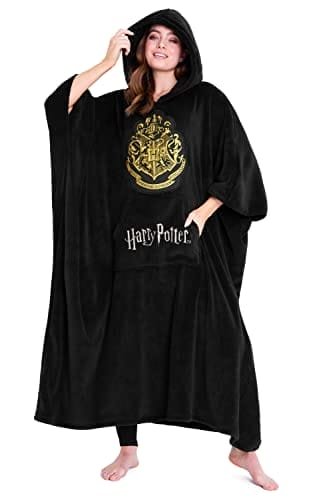 Harry Potter Oversized Blanket Hoodie - Kuscheliger Kapuzenpullover Für Frauen, Männer Und Teens Aus Fleece Inna marka