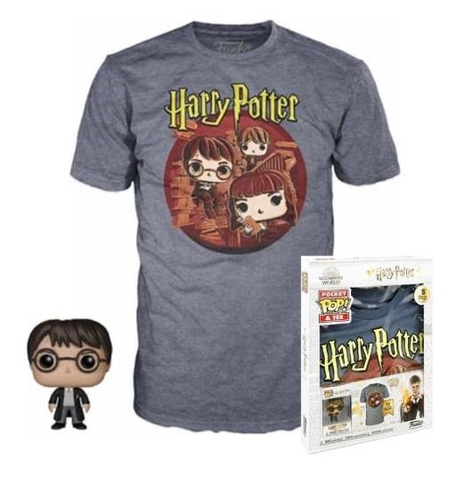 harry potter - pocket pop - harry potter trio + tee (l) Inna marka