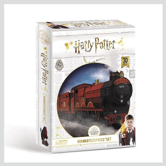 Harry Potter, Puzzle 3D Ekspres do Hogwartu Cubic Fun