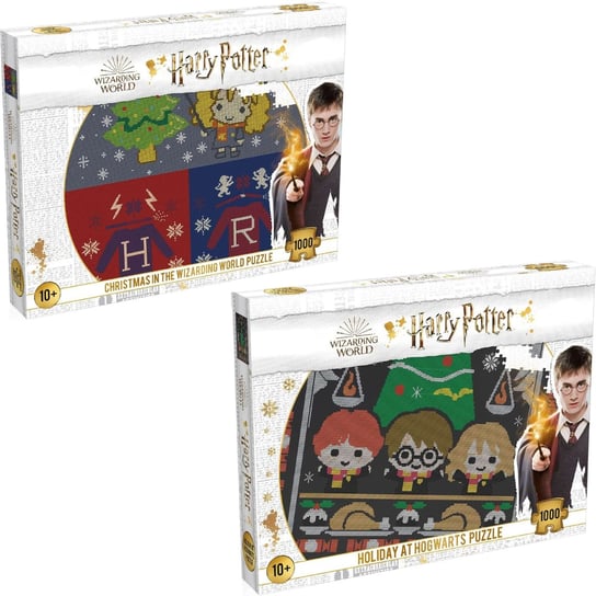 Harry Potter Puzzle Boże Narodzenie W Hogwarcie 2X 1000 el. Warner Bros