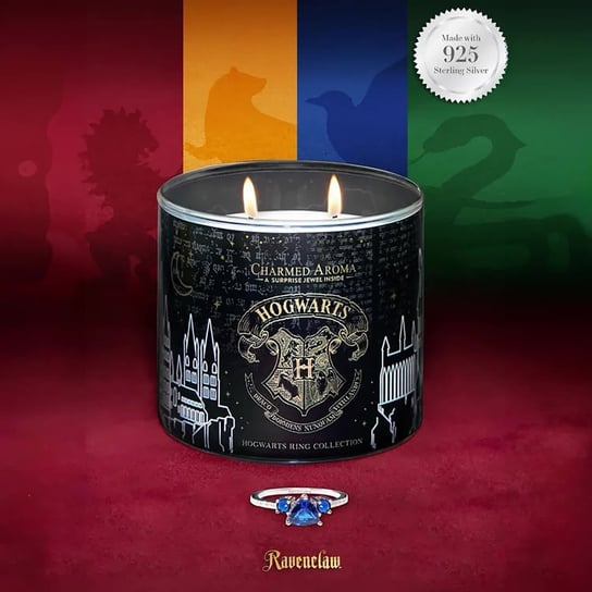 Harry Potter świeczka z pierścionkiem Charmed Aroma - Ravenclaw-6 S Inna marka