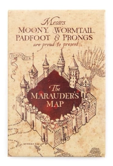 Harry Potter The Marauders Map - magnes Pyramid International