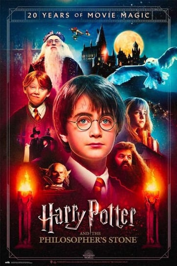 Harry Potter The Philosopher's Stone 20th Anniversary - plakat Grupo Erik