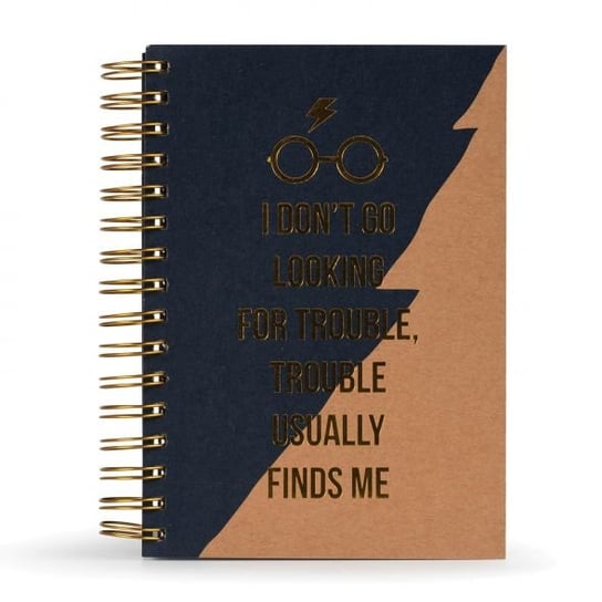 Harry Potter Trouble Usually Finds Me - notes A5 14,8x21 cm Pyramid Posters