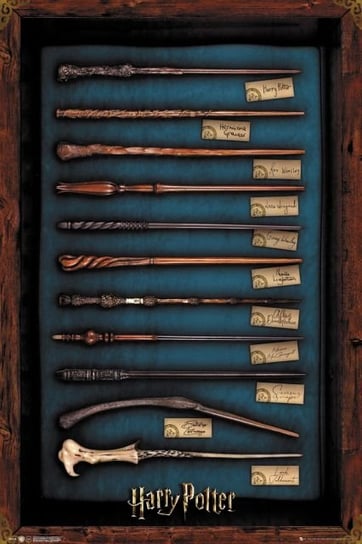 Harry Potter Wands - plakat z filmu 61x91,5 cm GBeye