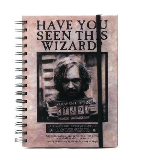 Harry Potter Wanted Sirius Black Notes A5 14,8x21 cm Pyramid Posters