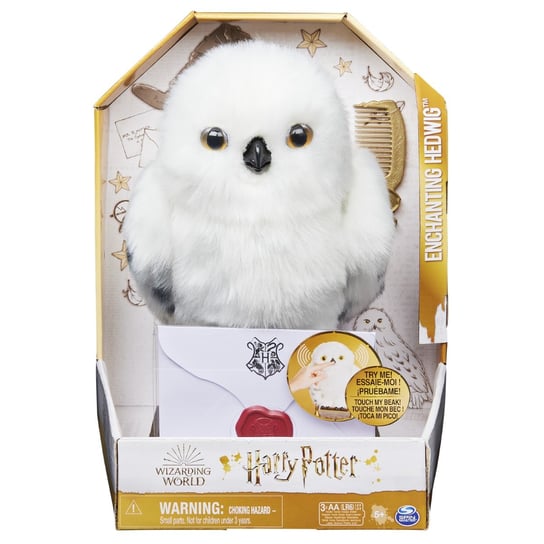 Harry Potter Wizarding World, Interaktywna maskotka, Sowa Hedwiga Spin Master