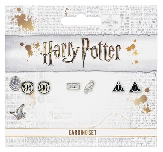 Harry Potter - zestaw 3 par kolczyków The Carat Shop Limited