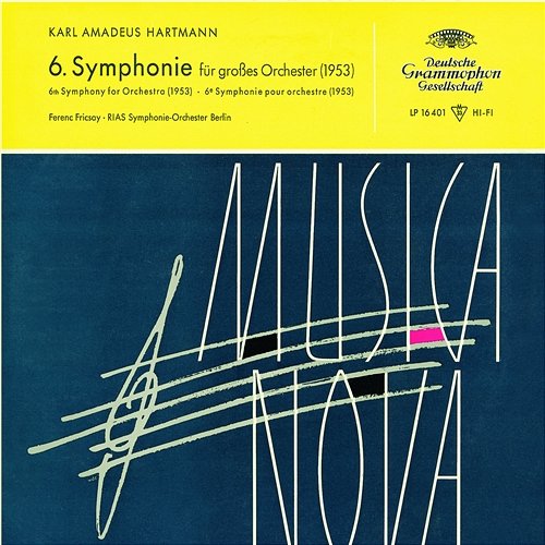 Hartmann: Symphony No.6 / Blacher: Paganini Variations Ferenc Fricsay