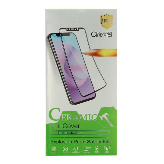 Hartowane szkło HARD CERAMIC do OPPO A78 5G/A58 5G CZARNE Inna marka