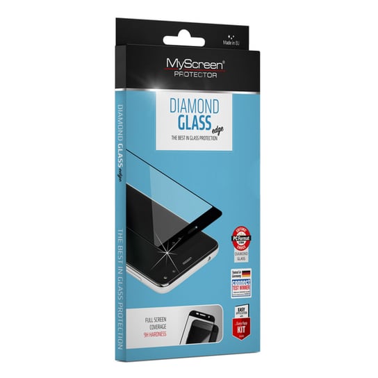 Hartowane szkło MyScreen Diamond Glass edge3D do Samsung Galaxy S22 Ultra czarne MyScreenProtector