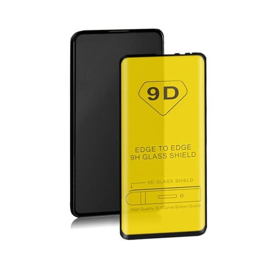 Hartowane szkło ochronne PREMIUM do Xiaomi Mi Mix3 | 9D | Czarne | Pełne Qoltec