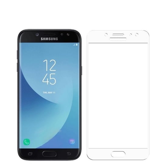 Hartowane Szkło Soft Samsung J3 (2017) J330 Biały Bestphone