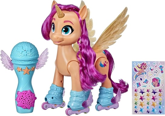 Hasbro, figurka interaktywna, My Little Pony, Śpiewająca Sunny na rolkach Hasbro