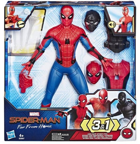 Hasbro, figurka interaktywna z akcesoriami Spiderman, E3567 Hasbro