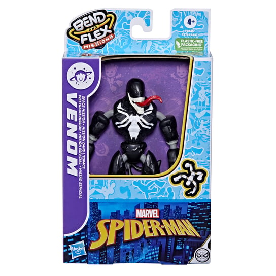 Hasbro, Figurka kolekcjonerska, Spiderman Bend And Flex Venom Space Mission Hasbro
