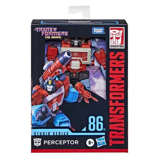 Hasbro, Figurka kolekcjonerska, Transformers Tra Gen Studio Series DLX 86 Perceptor Hasbro