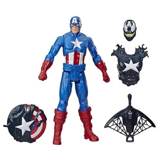 Hasbro, figurka Marvel Venomized Kapitan Ameryka Avengers