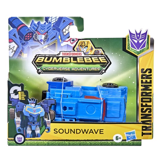 Hasbro, figurka TRANSFORMERS CYBERVERSE 1-STEP - SOUNDWAVE Transformers