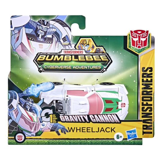 Hasbro, figurka TRANSFORMERS CYBERVERSE 1-STEP - WHEELJACK Transformers