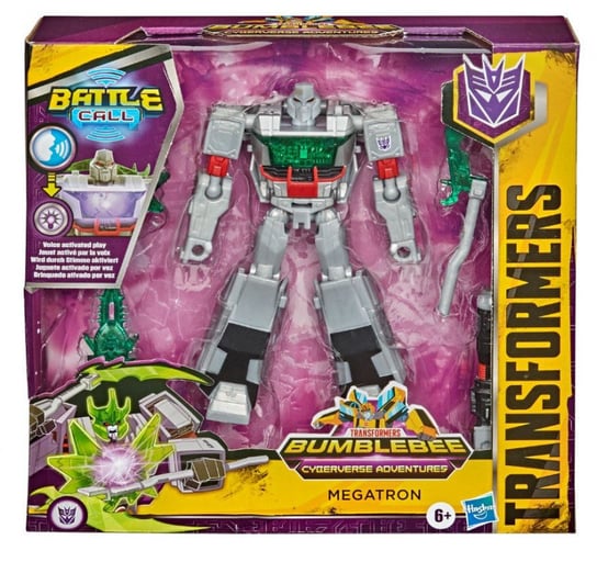 Hasbro, figurka Transformers Cyberverse Battle Call Trooper Megatron Hasbro