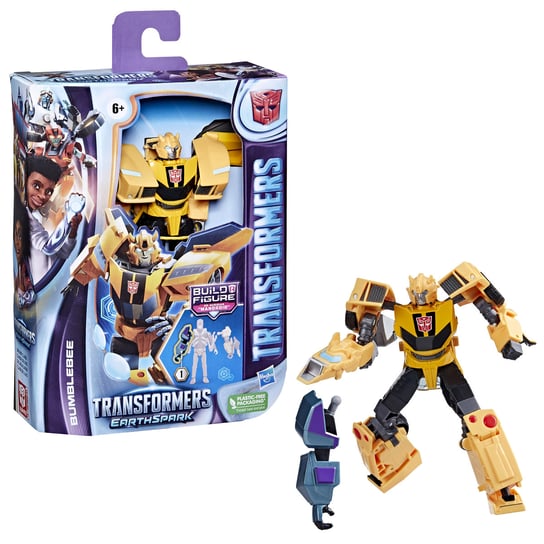 Hasbro, figurka Transformers EARTHSPARK TERRAN DELUXE BUMBLEBEE Transformers