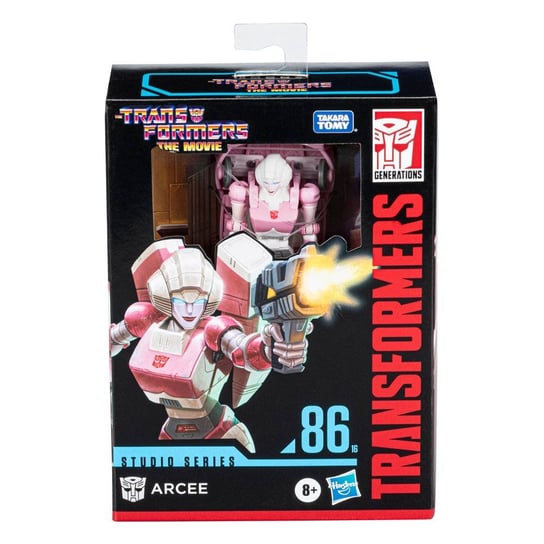 Hasbro, figurka Transformers Generation, Figurka The Transformers: The Movie Generations Studio Series Deluxe Class - Arcee, F4480 Hasbro