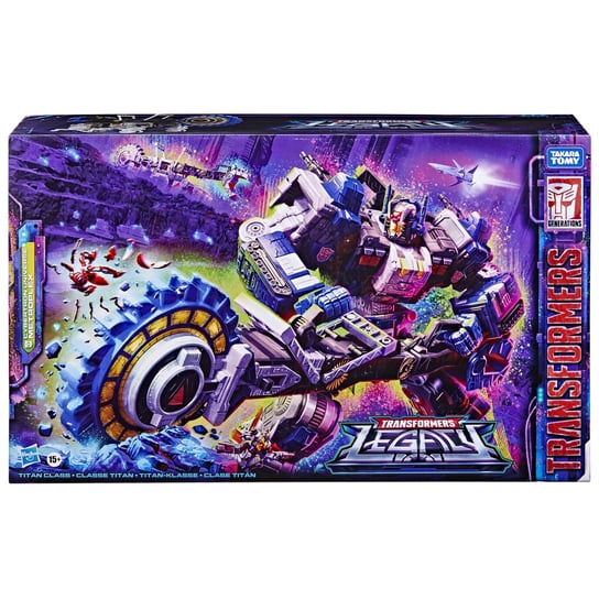 Hasbro, figurka Transformers Generation Legacy EV TITAN, F2986 Hasbro