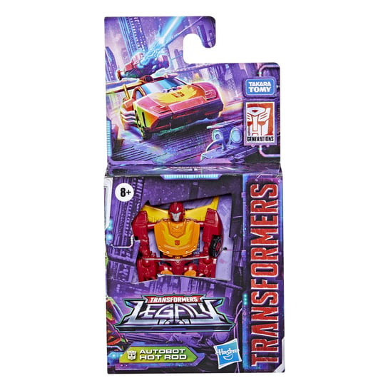 Hasbro, figurka TRANSFORMERS GENERATIONS LEGACY EV CORE FIGURKA - HOTROD Transformers