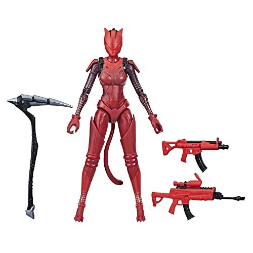 Hasbro Fortnite Victory Royale Series Lynx (Red) Collectible Action Figure With Accessories – Ages 8 And Up, 15 Cm Other