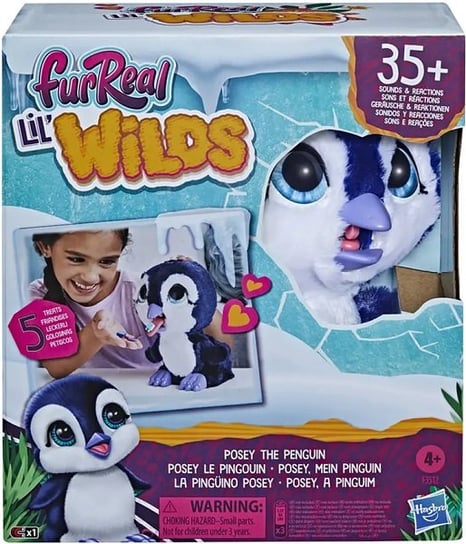 Hasbro FURREAL Interaktywny Pluszowy Pingwin F3512 Hasbro