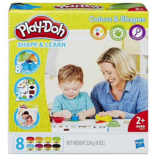 Hasbro, KPlay-Doh, zestaw kreatywny Kolory i kształtyolory i kształty Play-Doh