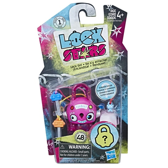 Hasbro Lock Stars, figurka Pink Round Robot, E3103/E3191 Lock Stars