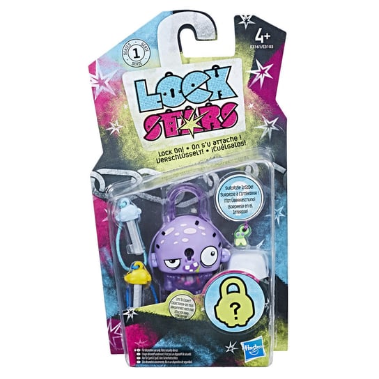 Hasbro Lock Stars, figurka Purple Gross, E3103/E3161 Lock Stars