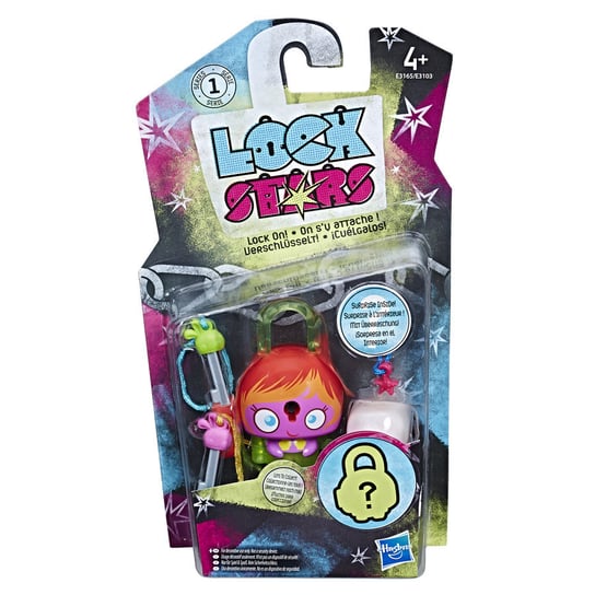 Hasbro Lock Stars, figurka Purple Mermaid, E3103/E3165 Lock Stars
