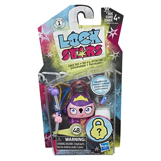 Hasbro Lock Stars, figurka Purple Princess, E3103/E3184 Lock Stars