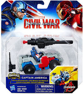 HASBRO Marvel Civil War Captain America jeep B6770 Hasbro