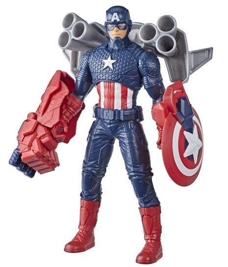 Hasbro Marvel Figurka Captain America z tarczą, F0775 Avengers
