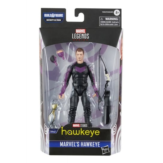 Hasbro, Marvel, figurka kolekcjonerska Avengers Legends, Hawkeye, BAF Infinity Ultron, 15 cm Avengers