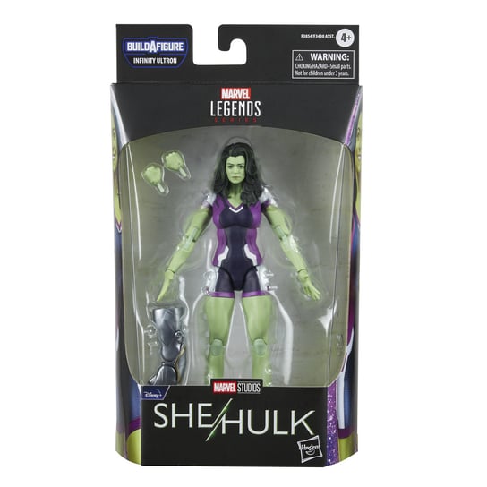 Hasbro, Marvel, figurka kolekcjonerska Avengers Legends, She-Hulk, BAF Infinity Ultron, 15 cm Avengers