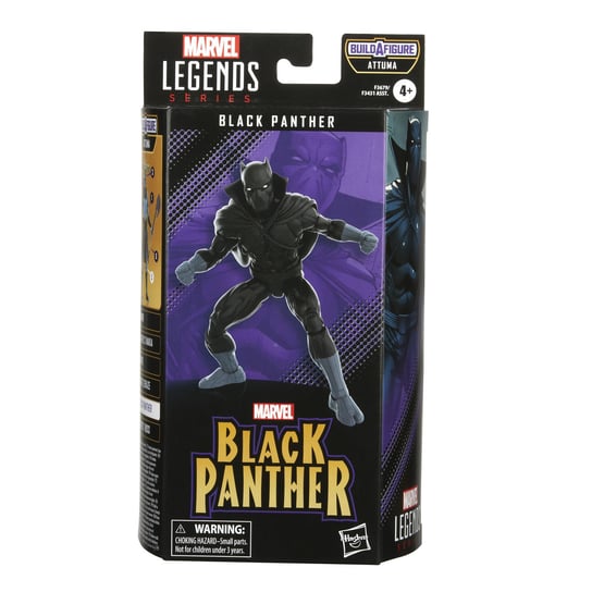 Hasbro, Marvel, figurka kolekcjonerska Black Panther 2 Legends, Black Panther, 15 cm, Black Panther