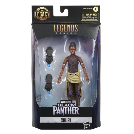 Hasbro, Marvel, figurka kolekcjonerska Black Panther Legends, Shuri, 15 cm, F5975 Black Panther
