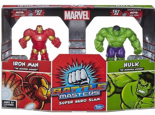 Hasbro, Marvel, gra z figurkami Hulk + Iron Man, A8615 Hasbro