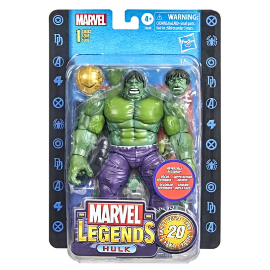 Hasbro, Marvel Legends 20th Anniversary Avengers Hulk Figurka 15 cm Hasbro