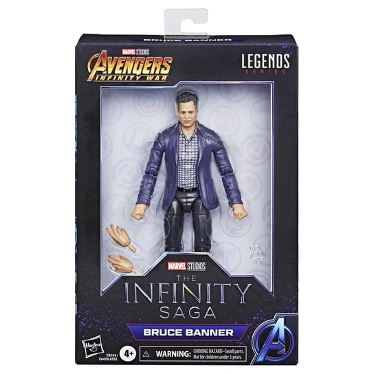 Hasbro Marvel Legends Series Bruce Banner, Avengers: Infinity War 6" Figurki Marvel Legends Inna marka