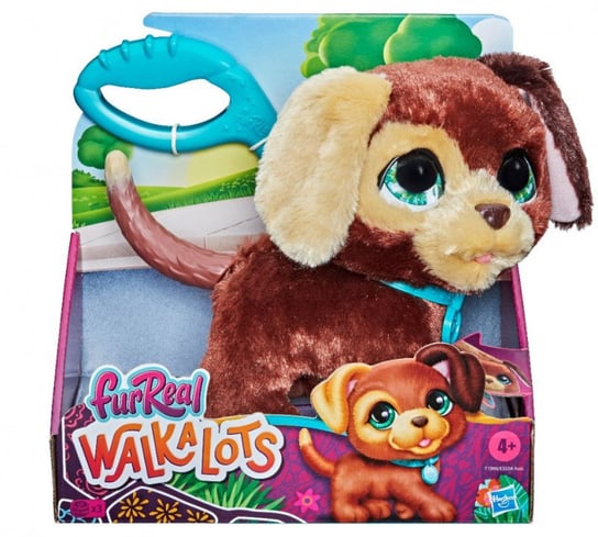Hasbro, maskotka interaktywna Fur Real Pies na smyczy Hasbro