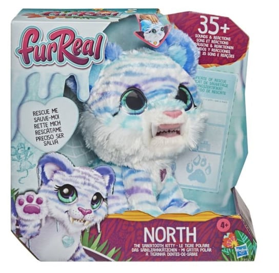 Hasbro, maskotka interaktywna North the Sabertooth Kitty furReal Hasbro
