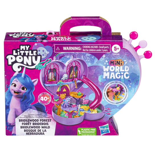 Hasbro, My Little Pony, Mini World Magic Creation Bridlewood Forest, Zestaw przenośny z figurkami i akcesoriami, F5246 My Little Pony