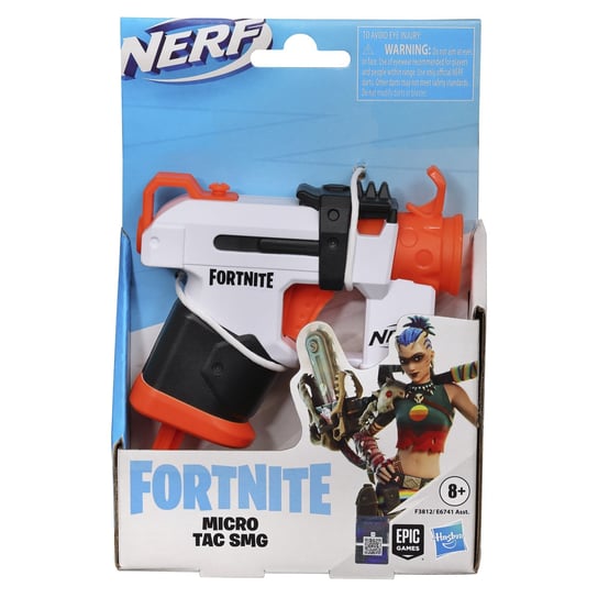 Hasbro, Nerf Fortnite Microshots, Micro Tac Smg, F3812EU4 Nerf